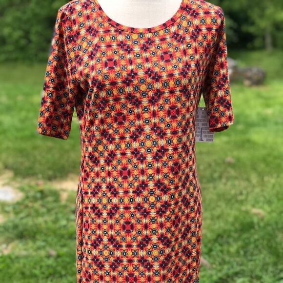 LuLaRoe Julia Style Dress - Picture 1 of 5